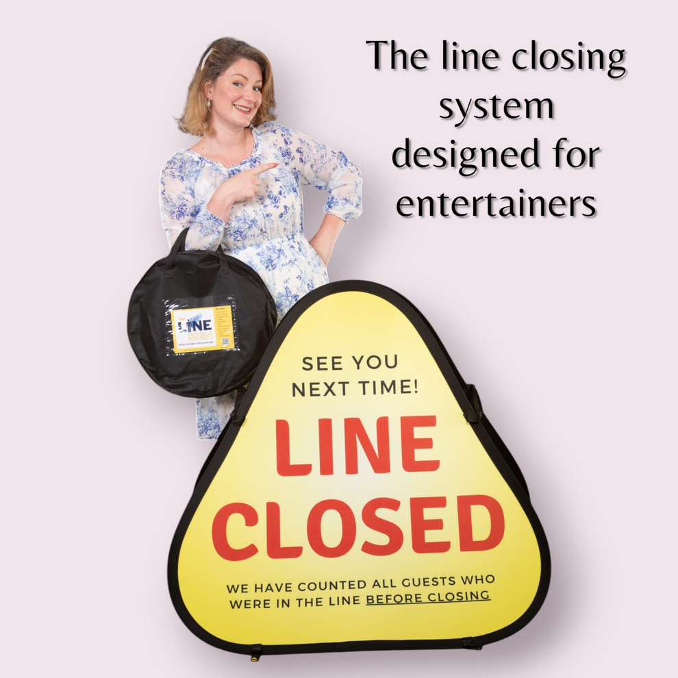 The Line Sign – Rosie's Industry Innovations by Twist it Up LLC