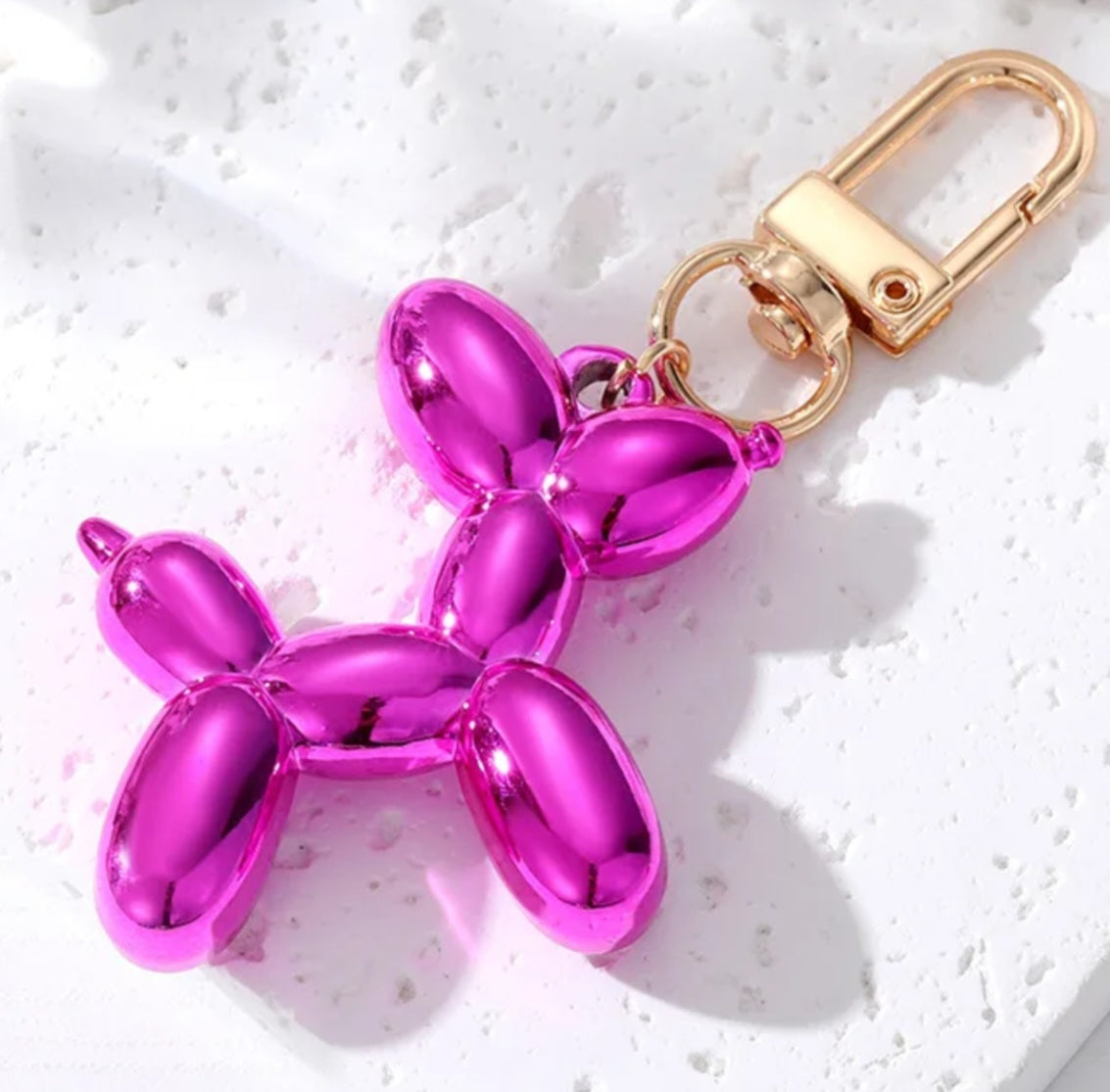 Balloon dog sticker dispenser holder