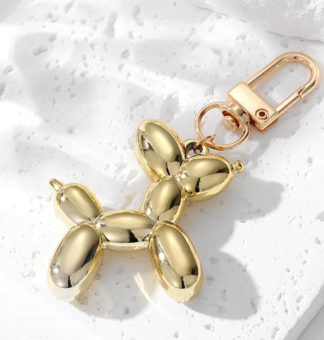 Balloon dog sticker dispenser holder