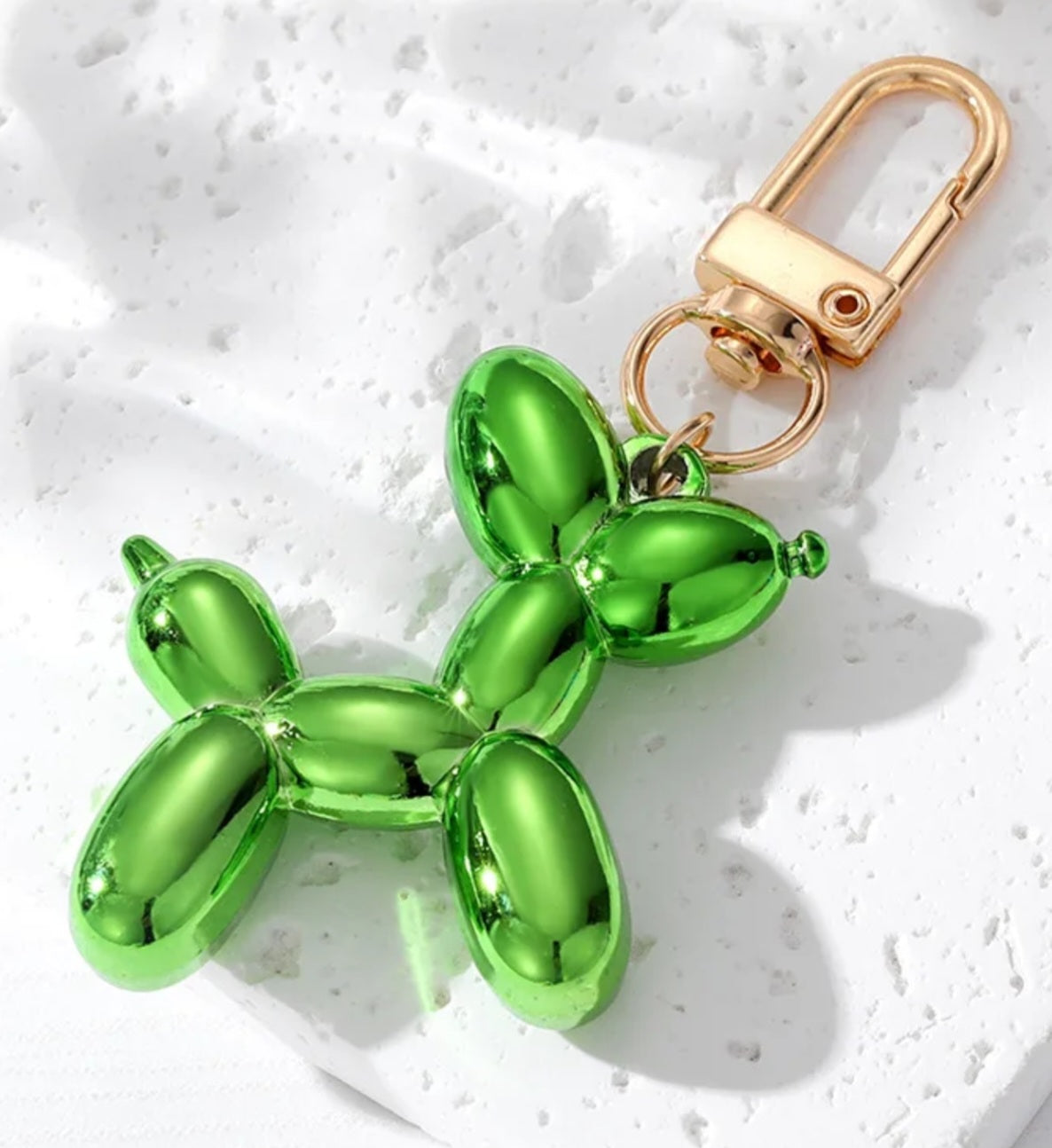 Balloon dog sticker dispenser holder