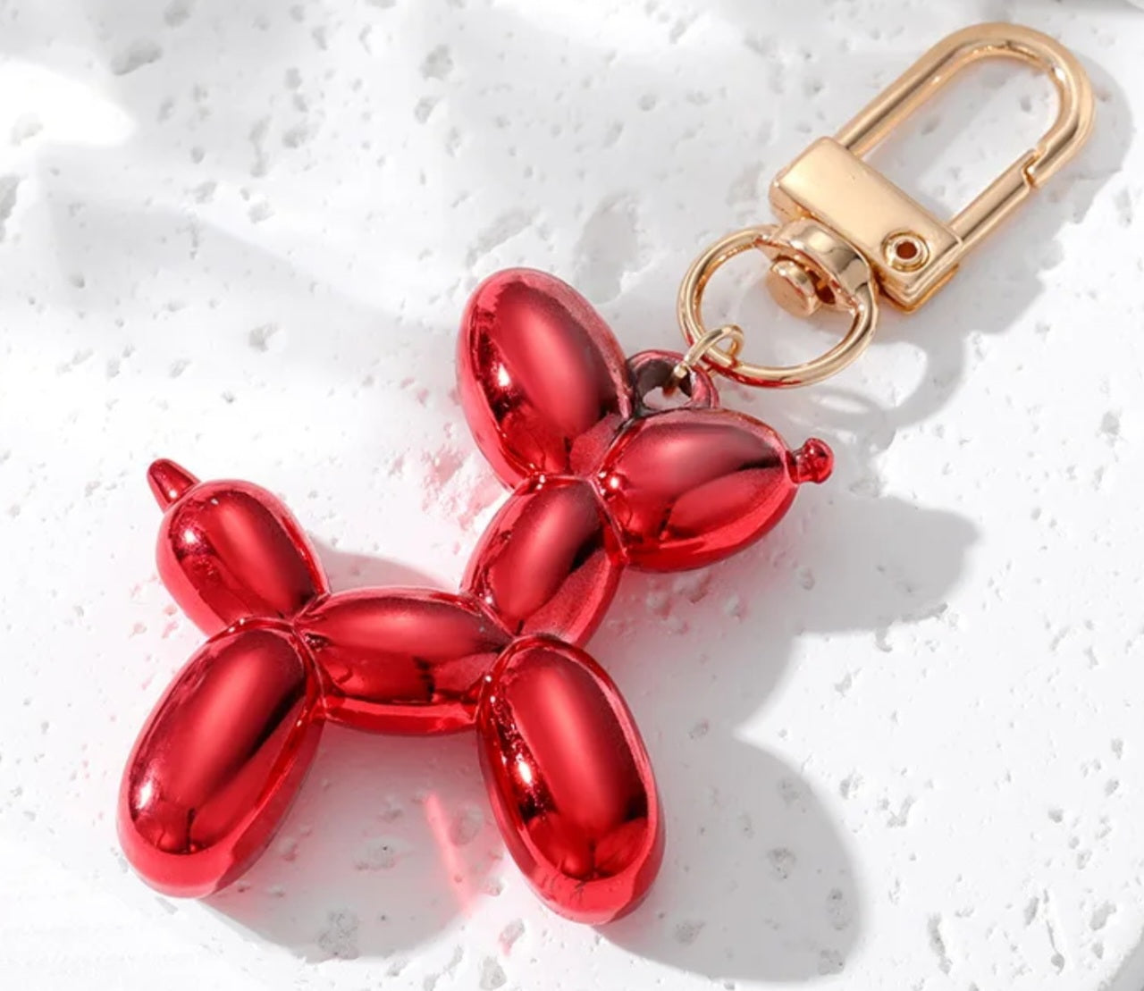 Balloon dog sticker dispenser holder