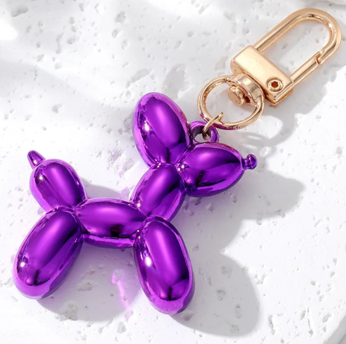 Balloon dog sticker dispenser holder